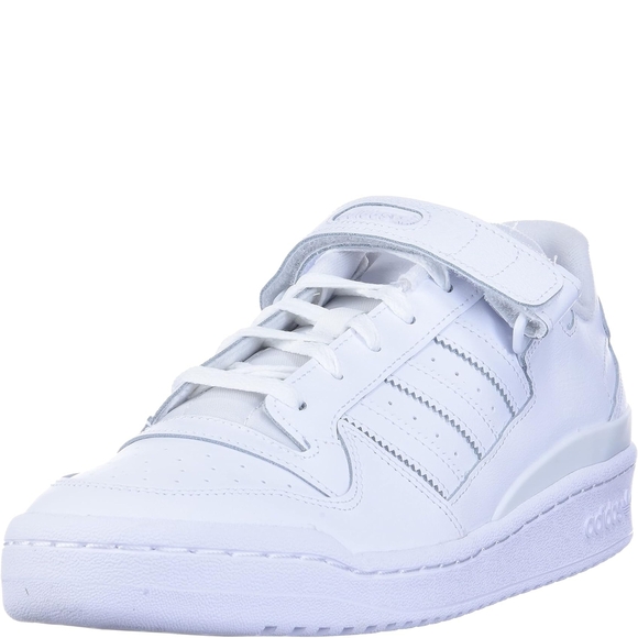 adidas Mens Forum Low Sneaker 11.5 Color Cloud White